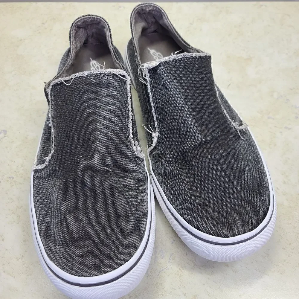 Eddie Bauer Slip On Denim Sneakers 11
